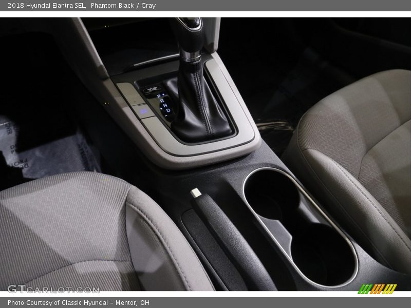 Phantom Black / Gray 2018 Hyundai Elantra SEL