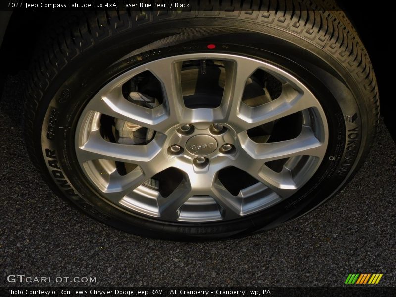 Laser Blue Pearl / Black 2022 Jeep Compass Latitude Lux 4x4