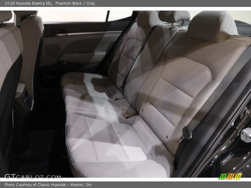 Phantom Black / Gray 2018 Hyundai Elantra SEL