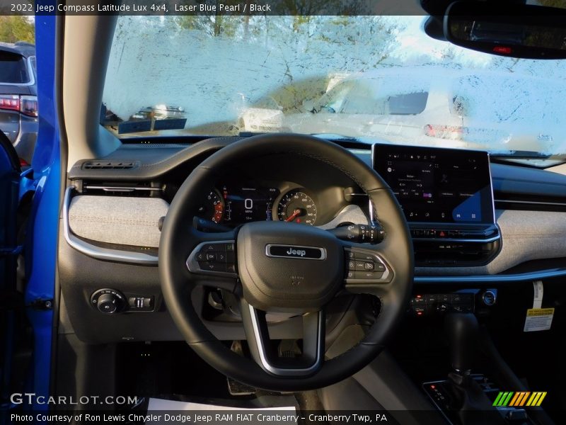 Laser Blue Pearl / Black 2022 Jeep Compass Latitude Lux 4x4