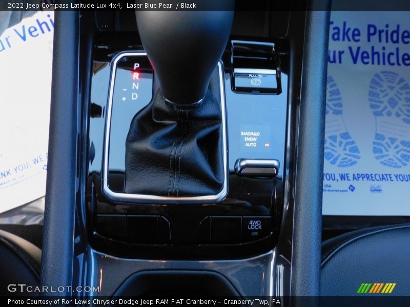 Laser Blue Pearl / Black 2022 Jeep Compass Latitude Lux 4x4