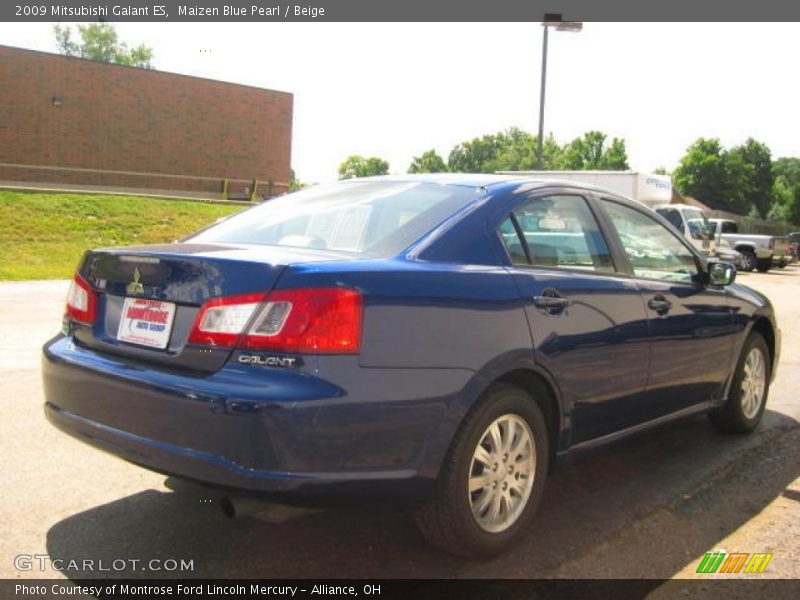 Maizen Blue Pearl / Beige 2009 Mitsubishi Galant ES