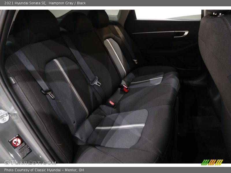 Hampton Gray / Black 2021 Hyundai Sonata SE