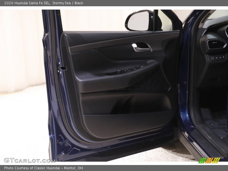 Stormy Sea / Black 2020 Hyundai Santa Fe SEL