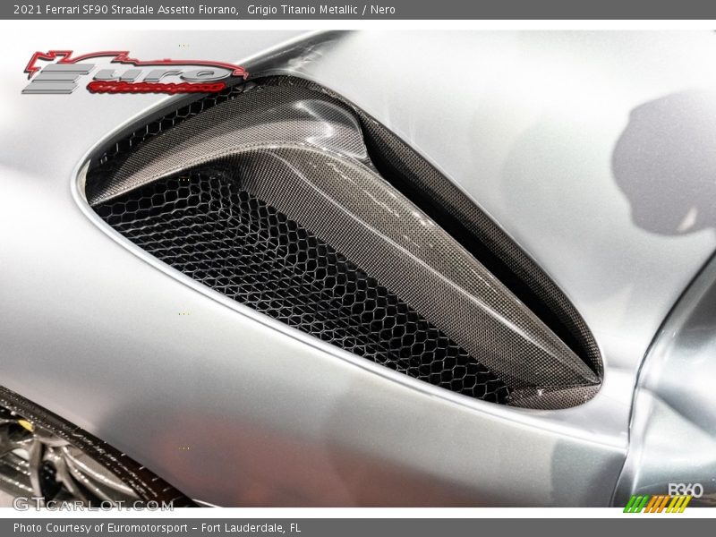 Grigio Titanio Metallic / Nero 2021 Ferrari SF90 Stradale Assetto Fiorano