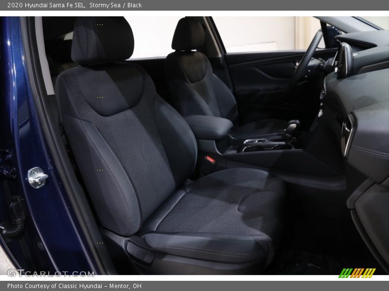 Stormy Sea / Black 2020 Hyundai Santa Fe SEL