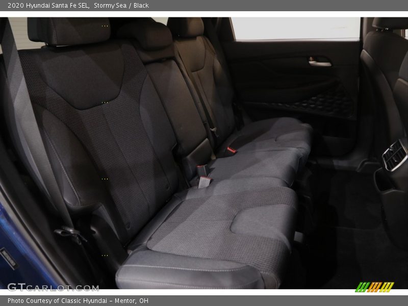 Stormy Sea / Black 2020 Hyundai Santa Fe SEL