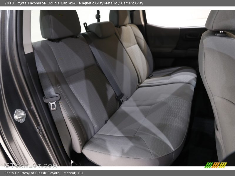 Magnetic Gray Metallic / Cement Gray 2018 Toyota Tacoma SR Double Cab 4x4