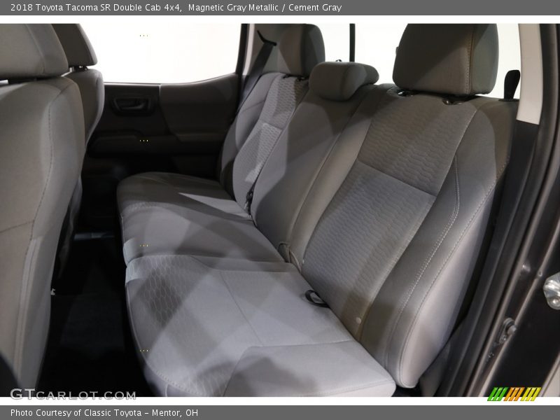 Magnetic Gray Metallic / Cement Gray 2018 Toyota Tacoma SR Double Cab 4x4