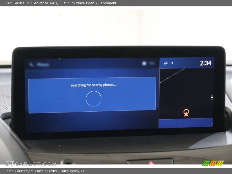 Platinum White Pearl / Parchment 2020 Acura RDX Advance AWD