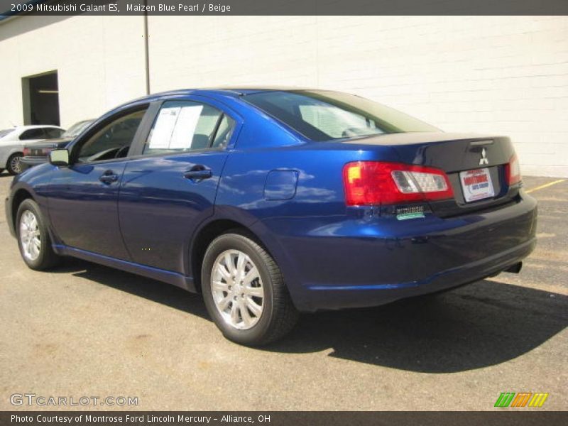 Maizen Blue Pearl / Beige 2009 Mitsubishi Galant ES