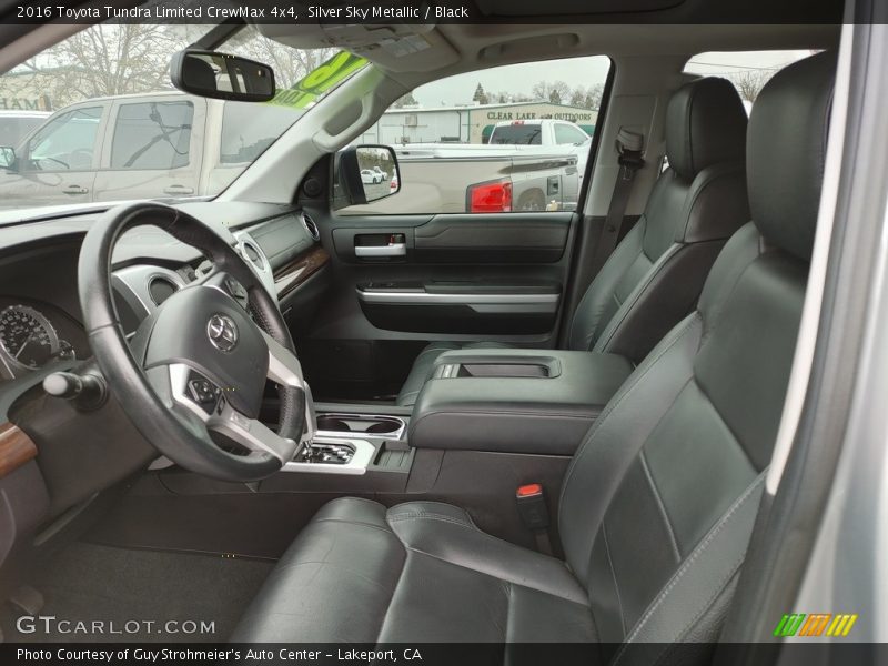 Silver Sky Metallic / Black 2016 Toyota Tundra Limited CrewMax 4x4