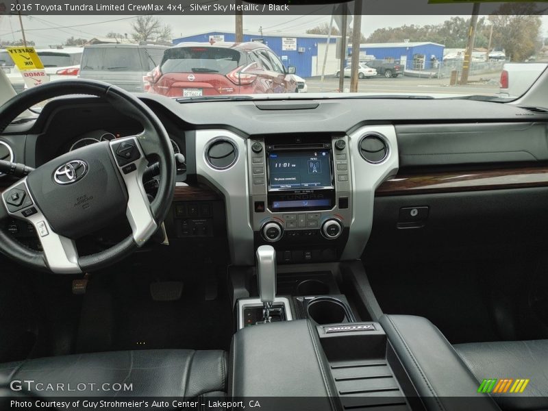 Silver Sky Metallic / Black 2016 Toyota Tundra Limited CrewMax 4x4
