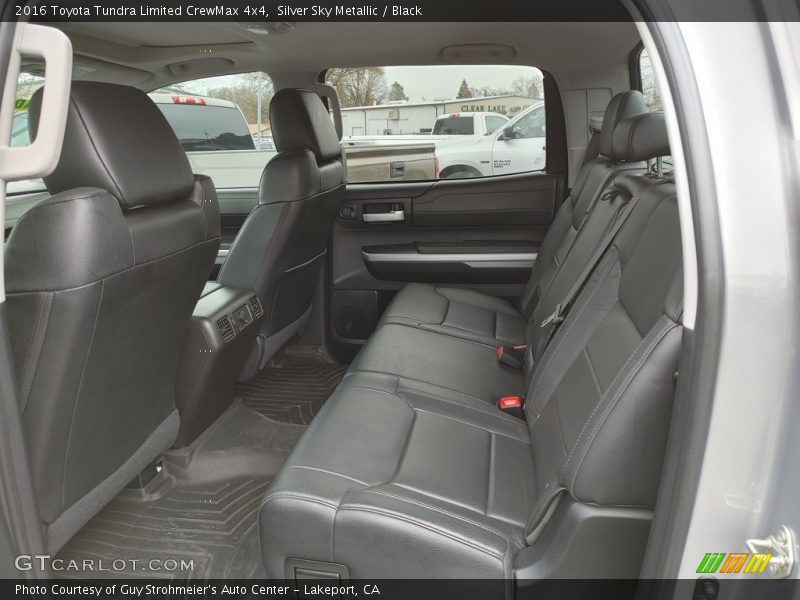 Silver Sky Metallic / Black 2016 Toyota Tundra Limited CrewMax 4x4
