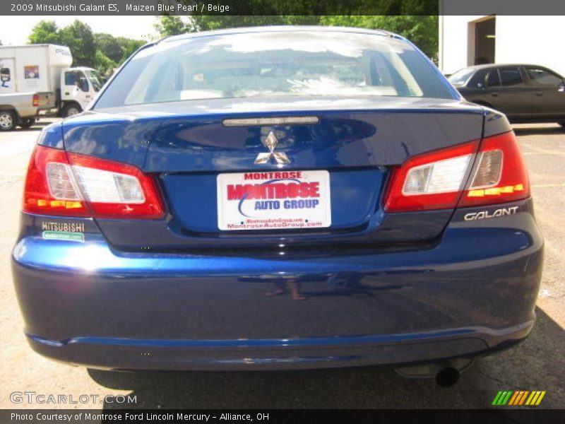 Maizen Blue Pearl / Beige 2009 Mitsubishi Galant ES