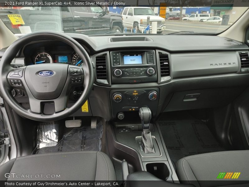 Iconic Silver Metallic / Ebony 2021 Ford Ranger XL SuperCab 4x4