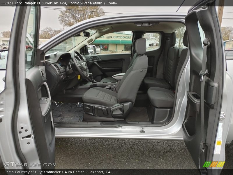Iconic Silver Metallic / Ebony 2021 Ford Ranger XL SuperCab 4x4