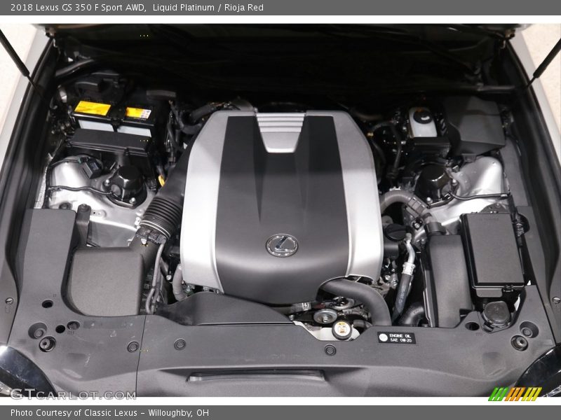  2018 GS 350 F Sport AWD Engine - 3.5 Liter DOHC 24-Valve VVT-i V6