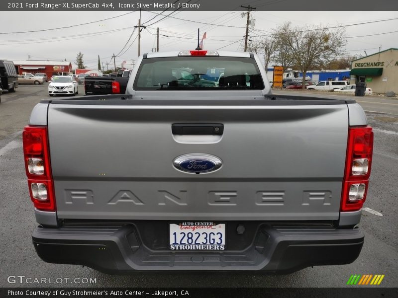 Iconic Silver Metallic / Ebony 2021 Ford Ranger XL SuperCab 4x4