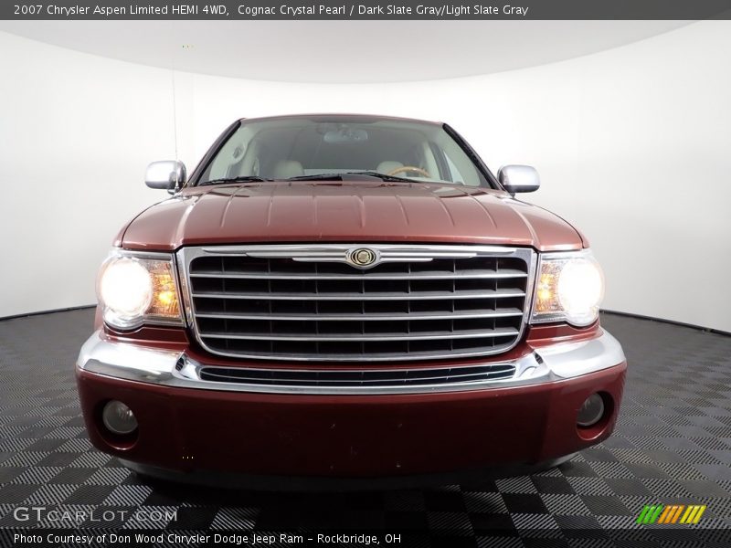 Cognac Crystal Pearl / Dark Slate Gray/Light Slate Gray 2007 Chrysler Aspen Limited HEMI 4WD