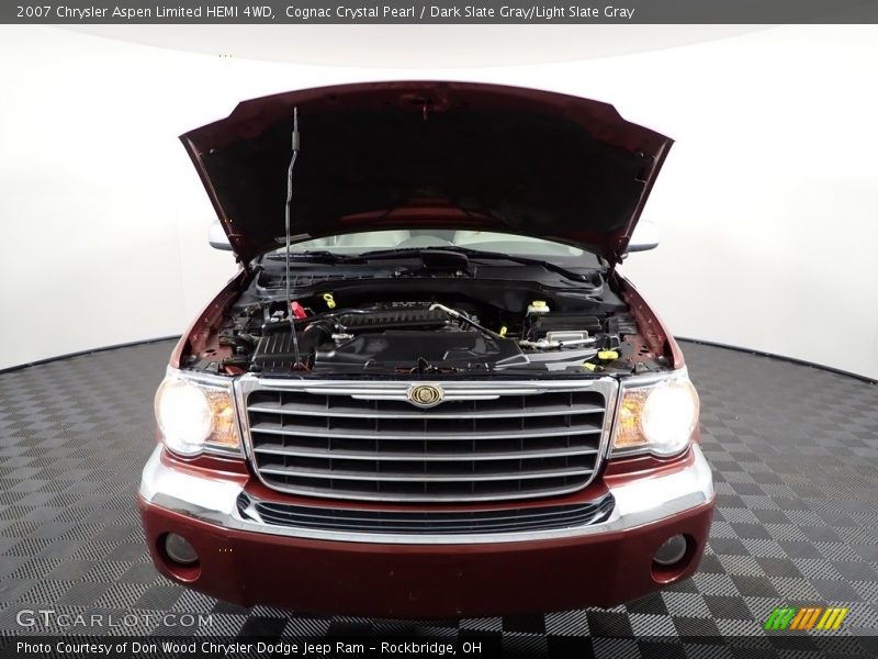 Cognac Crystal Pearl / Dark Slate Gray/Light Slate Gray 2007 Chrysler Aspen Limited HEMI 4WD