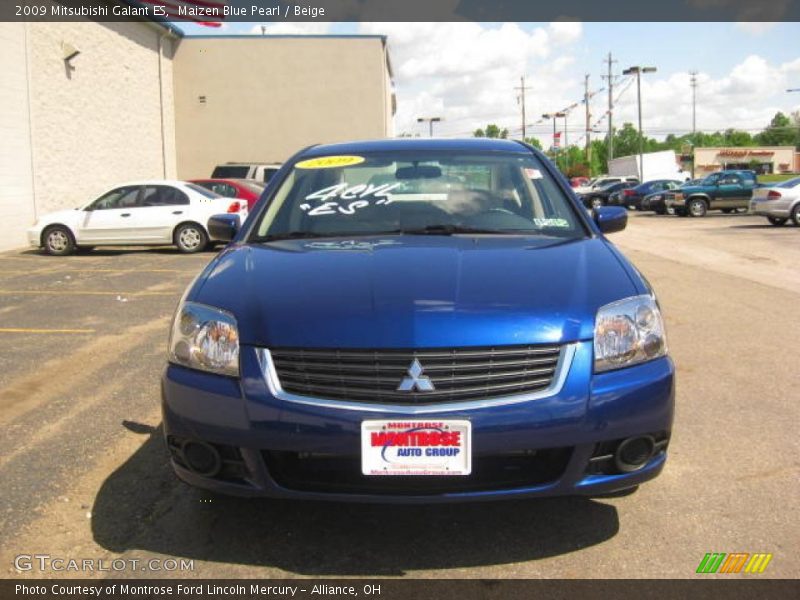 Maizen Blue Pearl / Beige 2009 Mitsubishi Galant ES