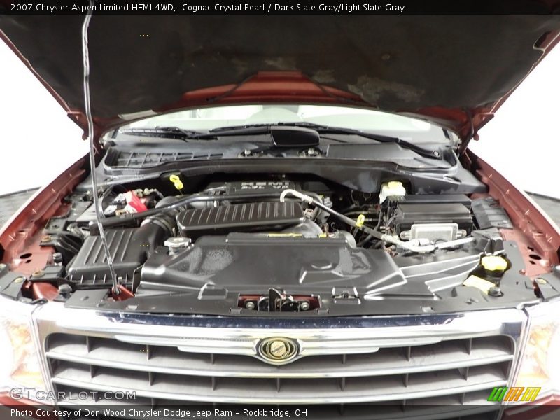 Cognac Crystal Pearl / Dark Slate Gray/Light Slate Gray 2007 Chrysler Aspen Limited HEMI 4WD