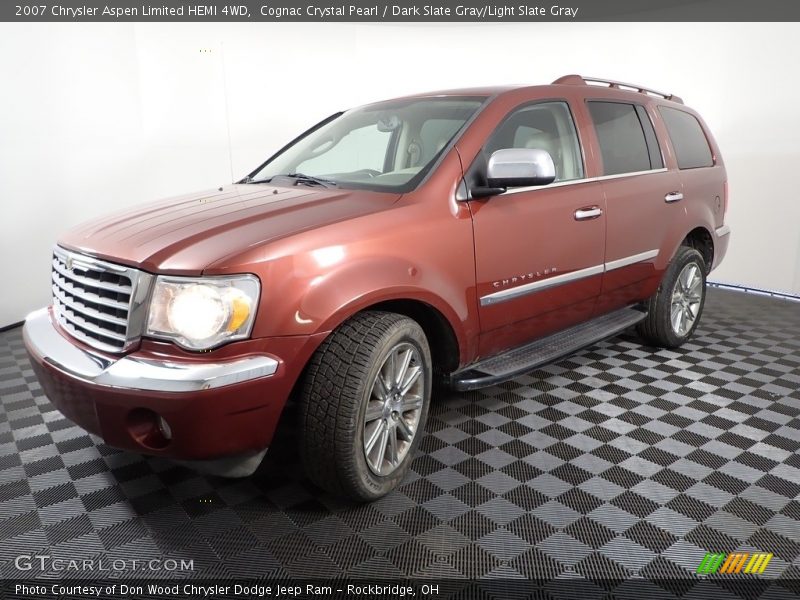 Cognac Crystal Pearl / Dark Slate Gray/Light Slate Gray 2007 Chrysler Aspen Limited HEMI 4WD