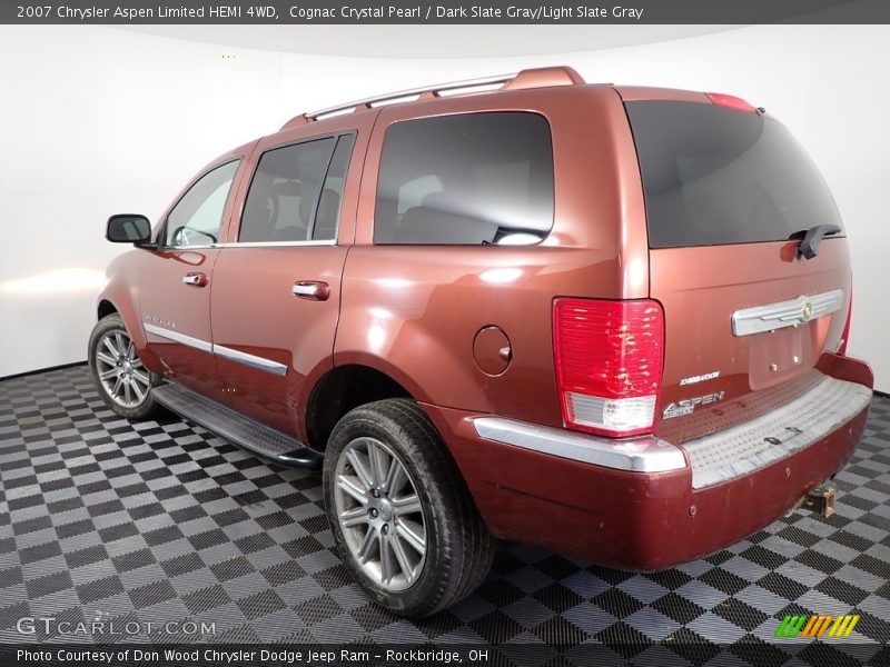 Cognac Crystal Pearl / Dark Slate Gray/Light Slate Gray 2007 Chrysler Aspen Limited HEMI 4WD