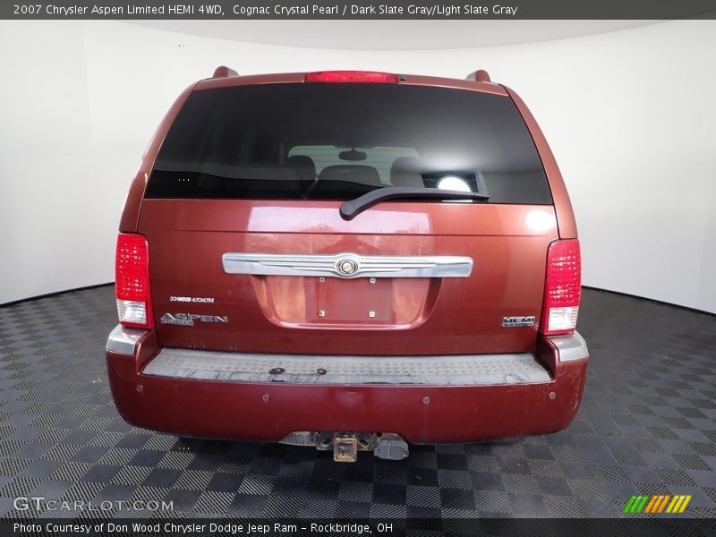 Cognac Crystal Pearl / Dark Slate Gray/Light Slate Gray 2007 Chrysler Aspen Limited HEMI 4WD