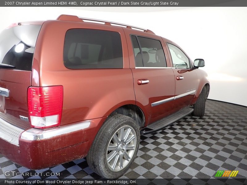 Cognac Crystal Pearl / Dark Slate Gray/Light Slate Gray 2007 Chrysler Aspen Limited HEMI 4WD