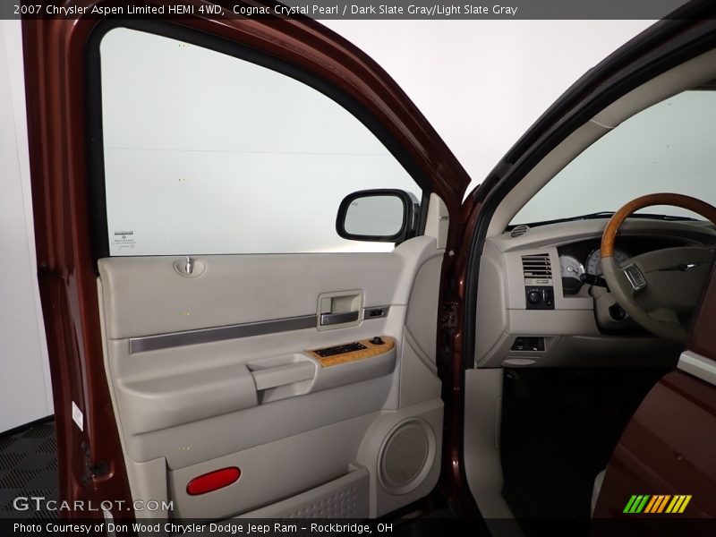 Cognac Crystal Pearl / Dark Slate Gray/Light Slate Gray 2007 Chrysler Aspen Limited HEMI 4WD