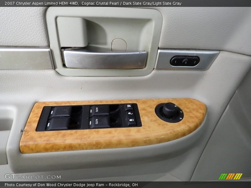 Cognac Crystal Pearl / Dark Slate Gray/Light Slate Gray 2007 Chrysler Aspen Limited HEMI 4WD