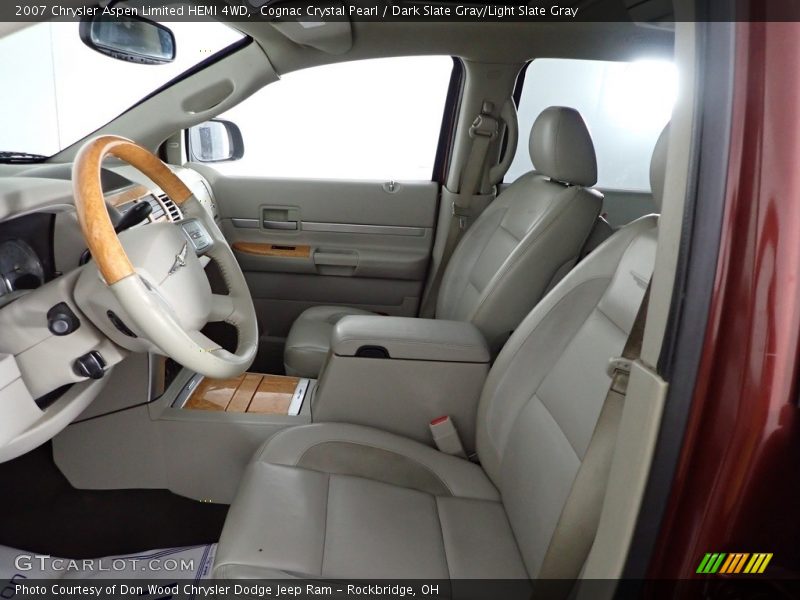 Cognac Crystal Pearl / Dark Slate Gray/Light Slate Gray 2007 Chrysler Aspen Limited HEMI 4WD