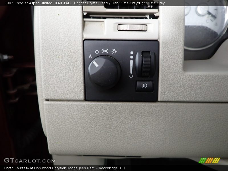 Cognac Crystal Pearl / Dark Slate Gray/Light Slate Gray 2007 Chrysler Aspen Limited HEMI 4WD