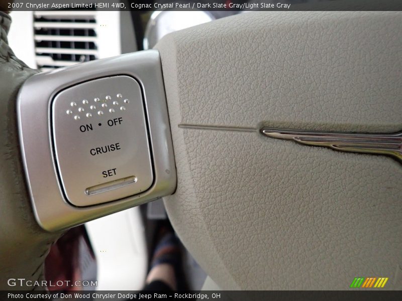 Cognac Crystal Pearl / Dark Slate Gray/Light Slate Gray 2007 Chrysler Aspen Limited HEMI 4WD