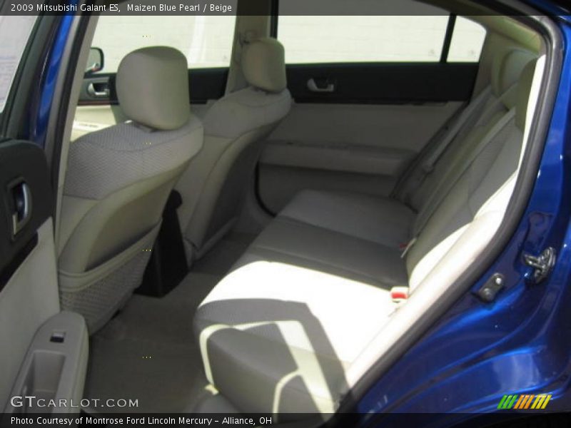 Maizen Blue Pearl / Beige 2009 Mitsubishi Galant ES