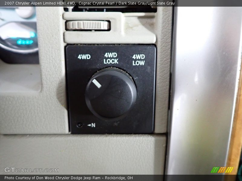 Cognac Crystal Pearl / Dark Slate Gray/Light Slate Gray 2007 Chrysler Aspen Limited HEMI 4WD