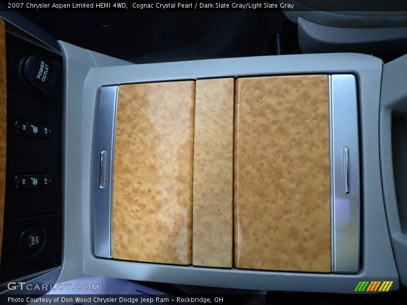 Cognac Crystal Pearl / Dark Slate Gray/Light Slate Gray 2007 Chrysler Aspen Limited HEMI 4WD