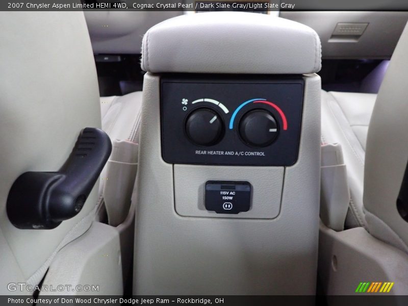 Cognac Crystal Pearl / Dark Slate Gray/Light Slate Gray 2007 Chrysler Aspen Limited HEMI 4WD
