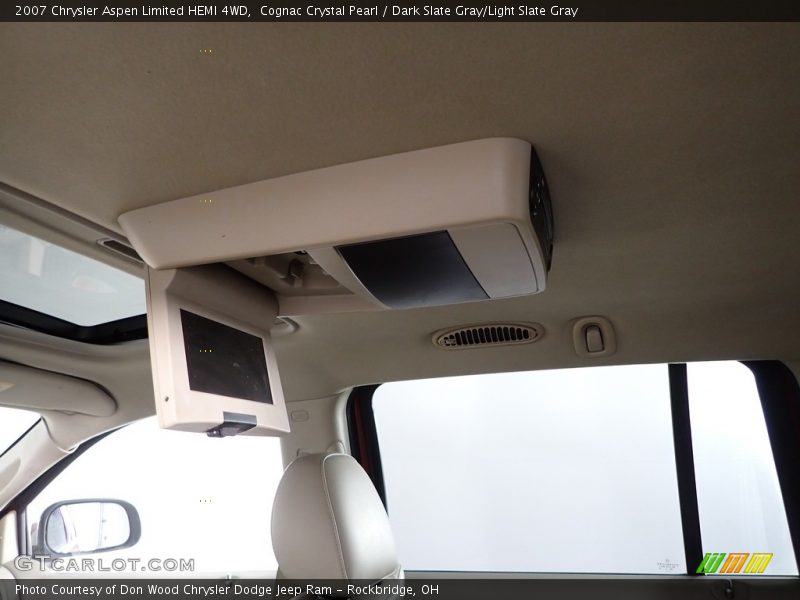 Cognac Crystal Pearl / Dark Slate Gray/Light Slate Gray 2007 Chrysler Aspen Limited HEMI 4WD