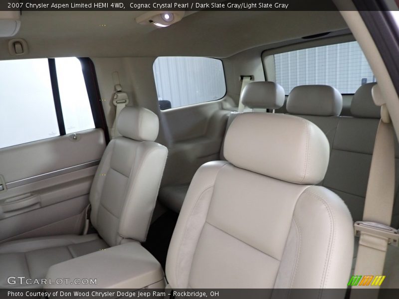 Cognac Crystal Pearl / Dark Slate Gray/Light Slate Gray 2007 Chrysler Aspen Limited HEMI 4WD