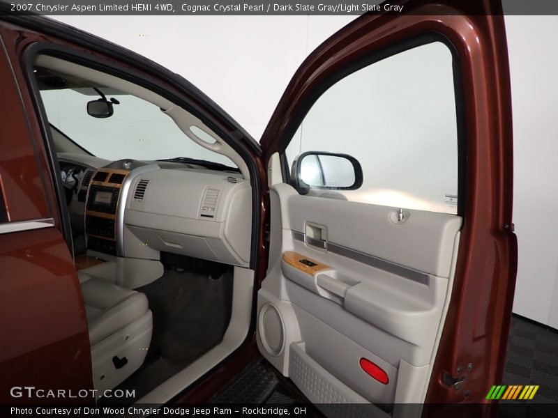 Cognac Crystal Pearl / Dark Slate Gray/Light Slate Gray 2007 Chrysler Aspen Limited HEMI 4WD
