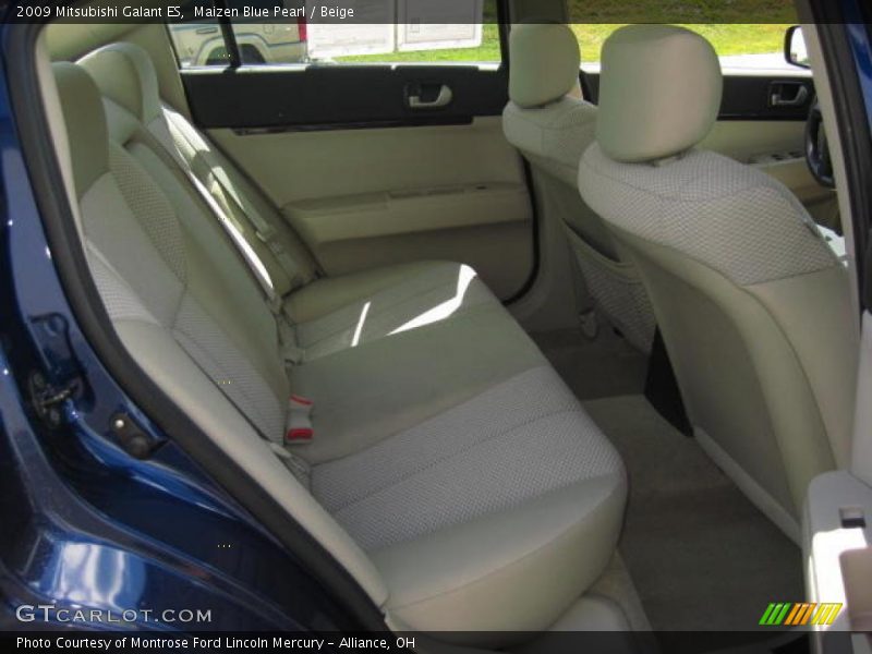 Maizen Blue Pearl / Beige 2009 Mitsubishi Galant ES