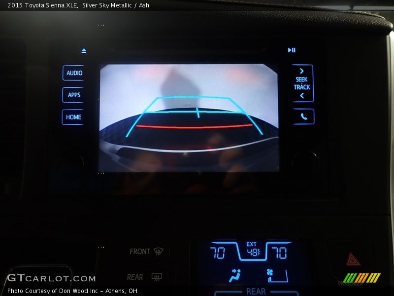 Silver Sky Metallic / Ash 2015 Toyota Sienna XLE