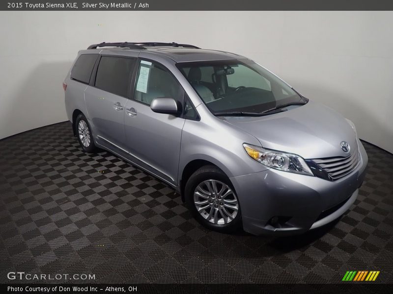 Silver Sky Metallic / Ash 2015 Toyota Sienna XLE