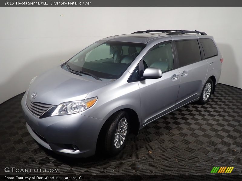 Silver Sky Metallic / Ash 2015 Toyota Sienna XLE