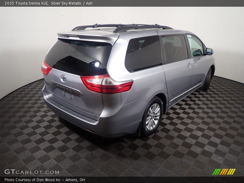 Silver Sky Metallic / Ash 2015 Toyota Sienna XLE