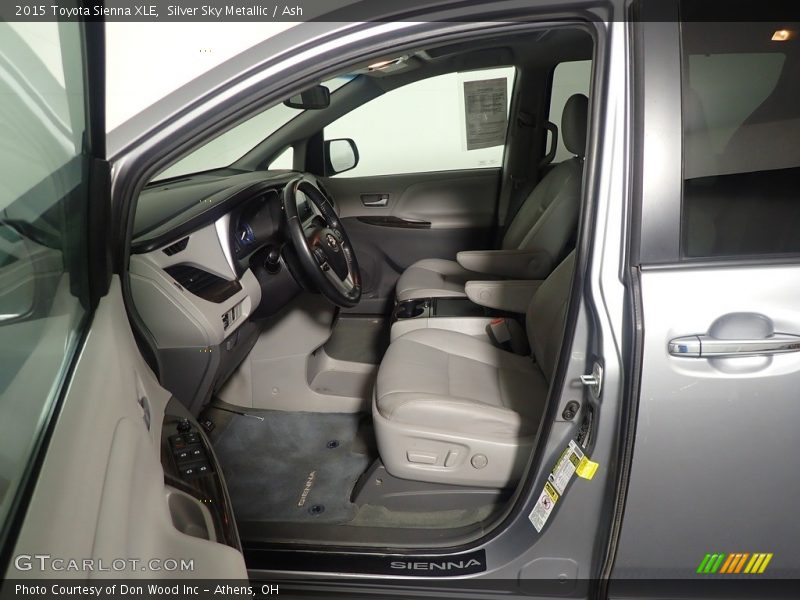 Silver Sky Metallic / Ash 2015 Toyota Sienna XLE