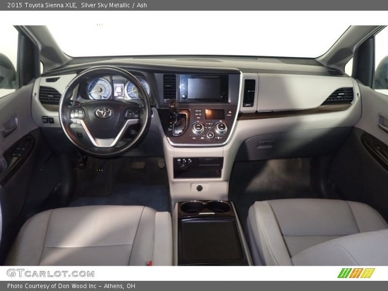 Silver Sky Metallic / Ash 2015 Toyota Sienna XLE